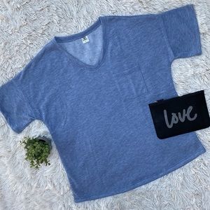 Sew In Love French Terry SS Top 💗 Blue